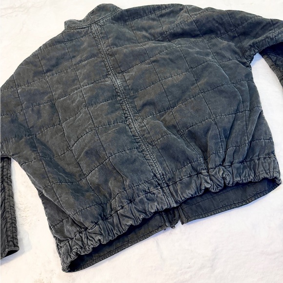 Free People Dolman Quilted Jean Jacket - Picture 14 of 14